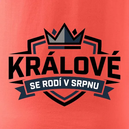 Erb a koruna - králové se rodí v srpnu