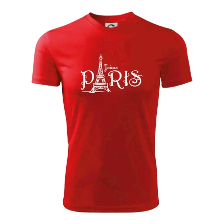 Paris nápis Eiffelovka rovný