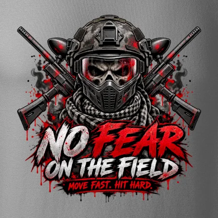 Lebka bojovníka no fear paintball