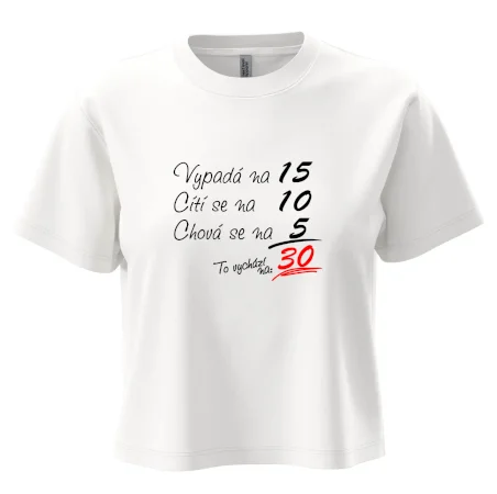 Vypadá, cítí se, chová se - 30 let