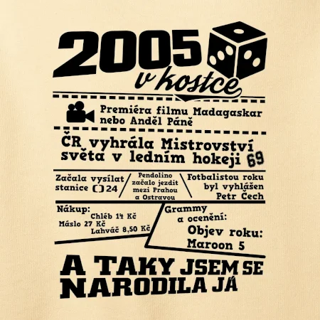 2005 v kostce