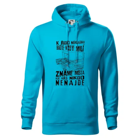 K řidiči náklaďáku buďte vždy milý