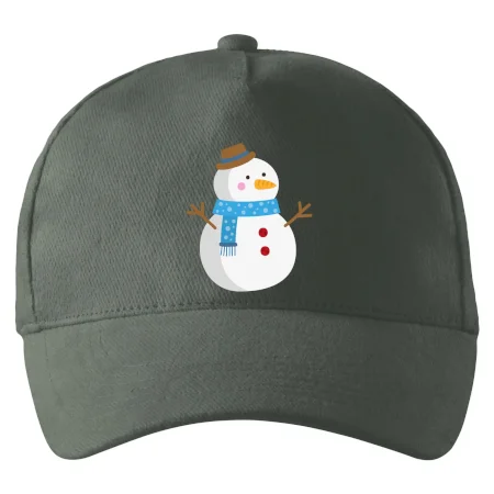 Sněhulák se šálou