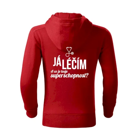 Já léčím - tvoje superschopnost? Rovný nápis