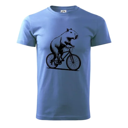 Kapybara na kole černá