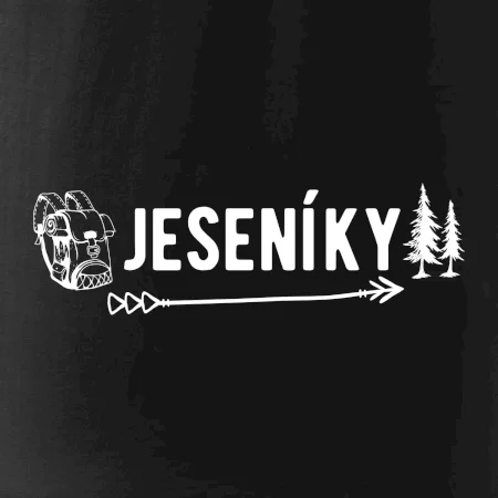 Jeseníky nápis