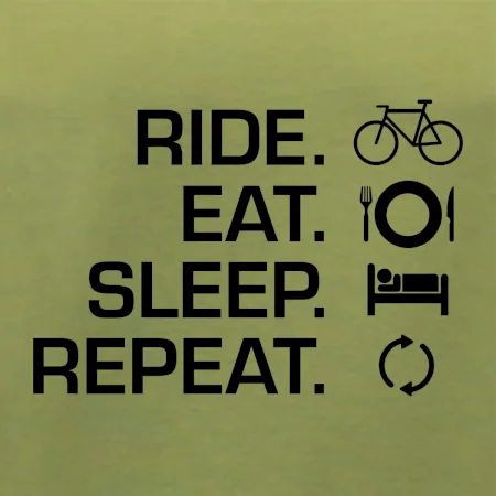 Ride Eat Sleep Repeat kolo