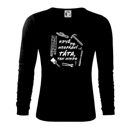 Když to neopraví táta, tak nikdo černobílé