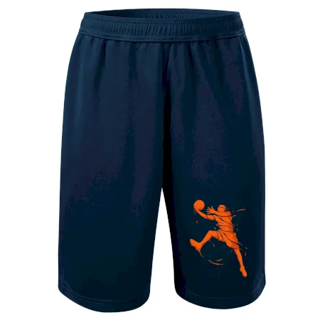 Basketball player splash