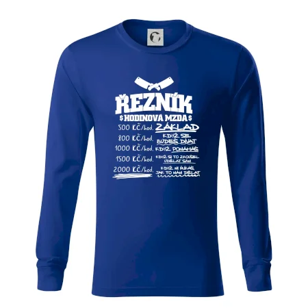 Hodinová mzda řezník
