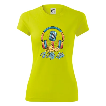 Music is my life sluchátka
