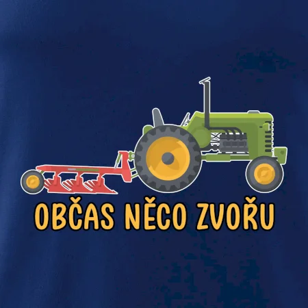 Traktor občas něco zvoře