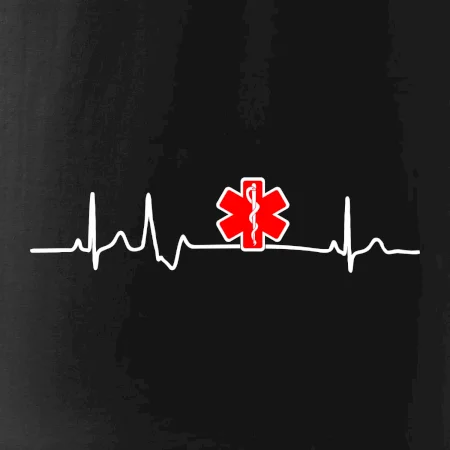 EKG rescue červená hvězda