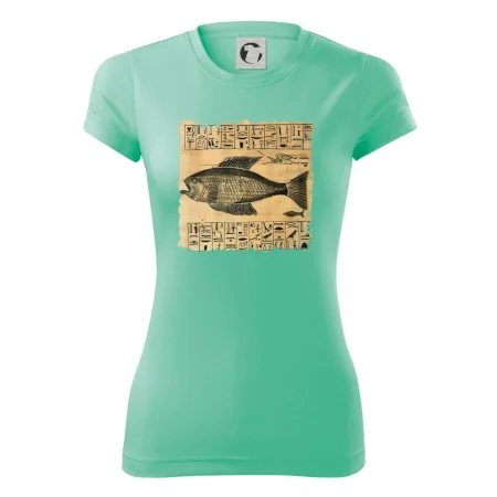 Egyptské hieroglyfy ryba