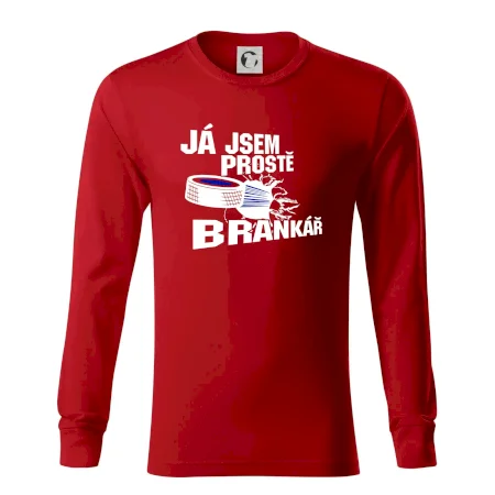 Ja jsem prostě brankář hokej