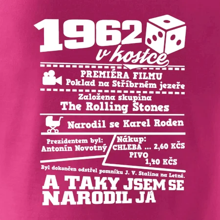 1962 v kostce