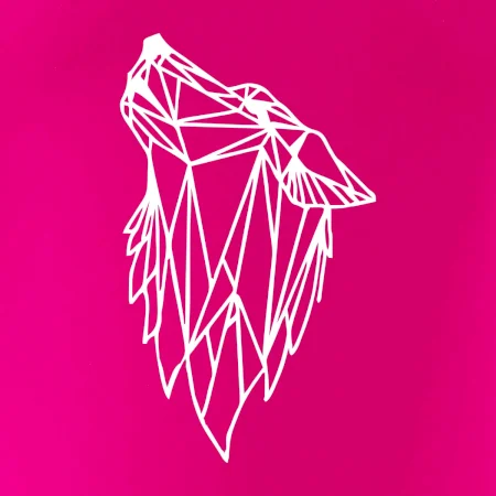 Geometrie - vlk - vyjící