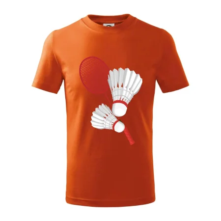 Badminton - pálka a košík