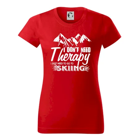 I dont need therapy - Skiing