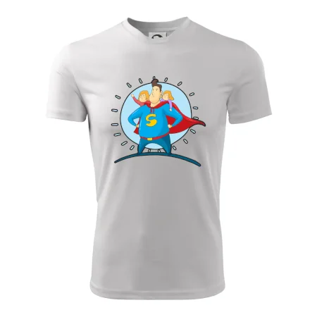 Táta superman - holka a holka