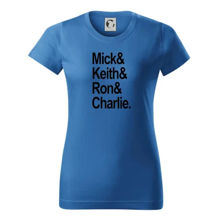 Mick Keith Ron Charlie