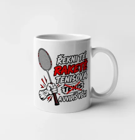 Badmintonová raketa není tenisová