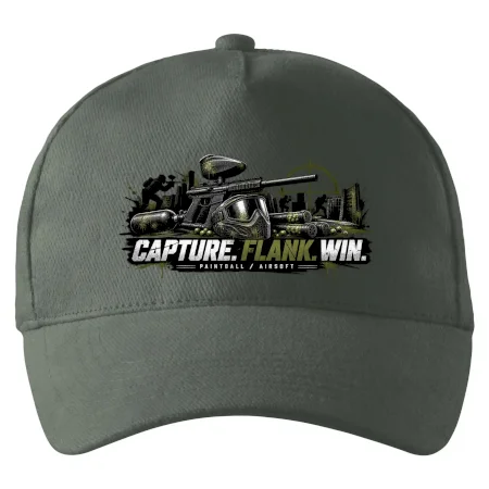 Taktika capture flank win paintball