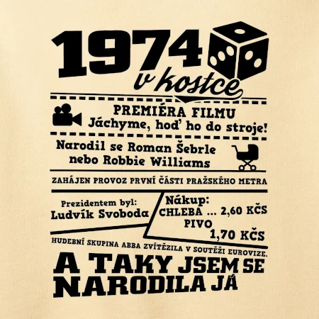 1974 v kostce