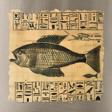 Egyptské hieroglyfy ryba