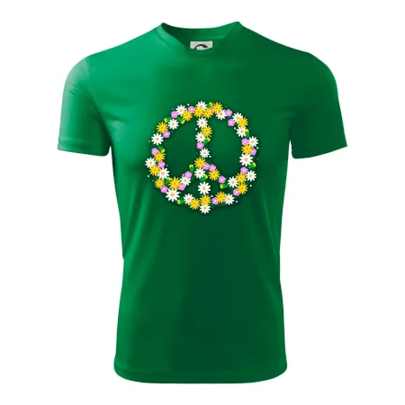 Peace symbol kopretiny