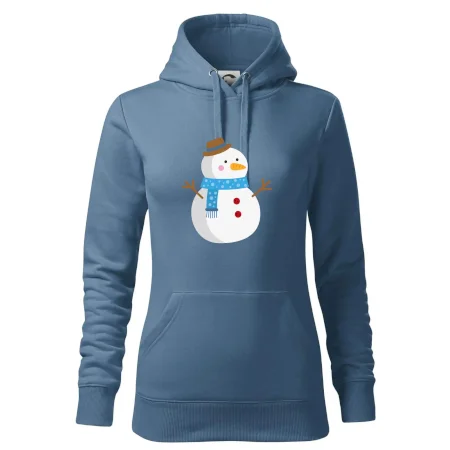 Sněhulák se šálou