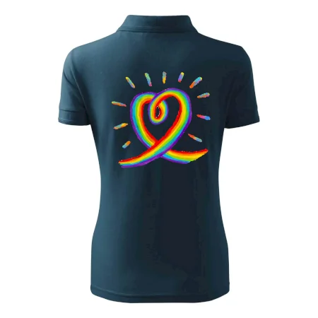Srdce pride duha kreslená