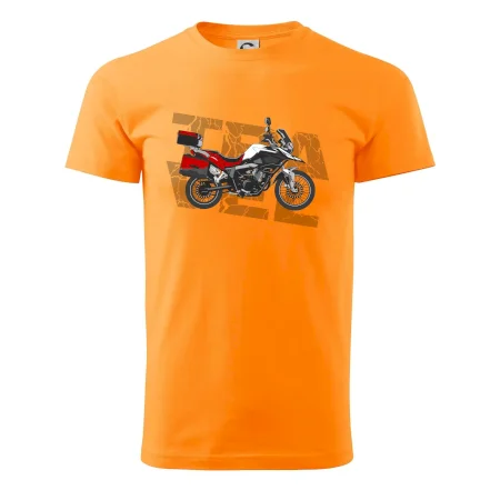 Cestovní enduro červená