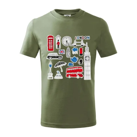 Velká Británie - kreslené ikonky