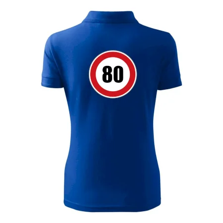 Dopravní značka - omezení rychlosti 80