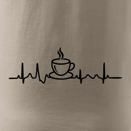 EKG hrnek kávy