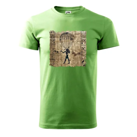 Egyptské hieroglyfy parašutista