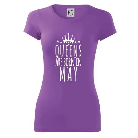 Queens are born in May