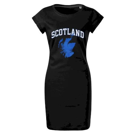 Scotland nápis s mapou