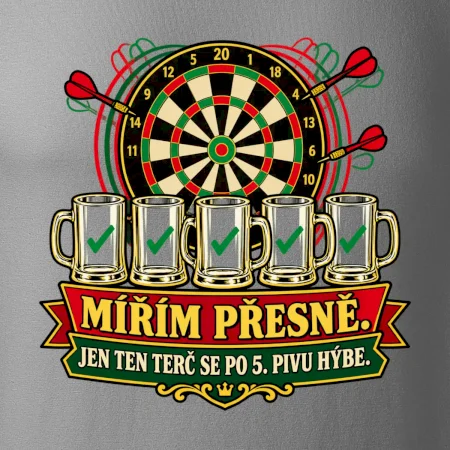 Mířím přesně, jen ten terč se hýbe