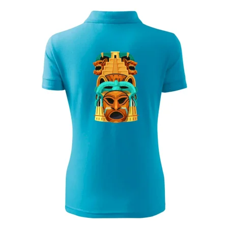 Mayové maska s pyramidou