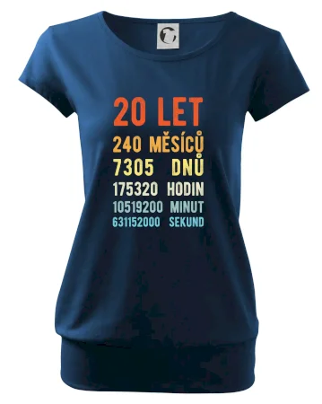 Narozeniny 20 přepočet času