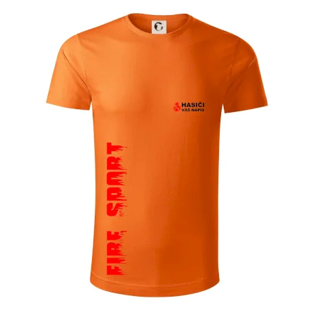 Hasiči (oheň,  Firesport, název sboru - vlastní nápis)