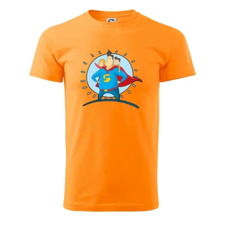 Táta superman - holka a kluk