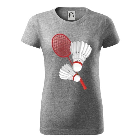Badminton - pálka a košík