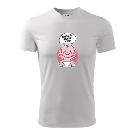 Nechce někdo ven - Triko pro porodní asistentku