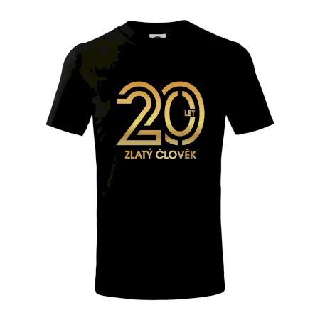 20 let zlatý člověk