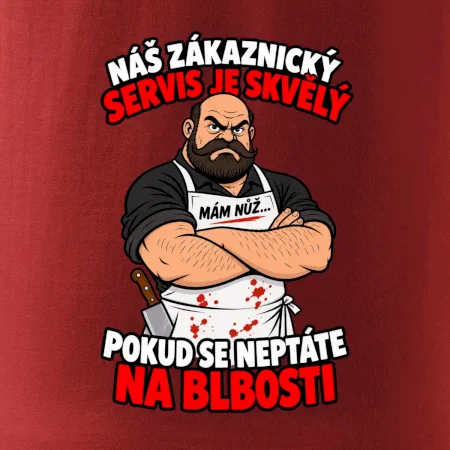 Řezník skvělý zákaznický servis
