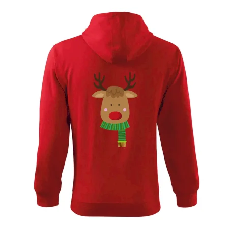 Jelen se šálou