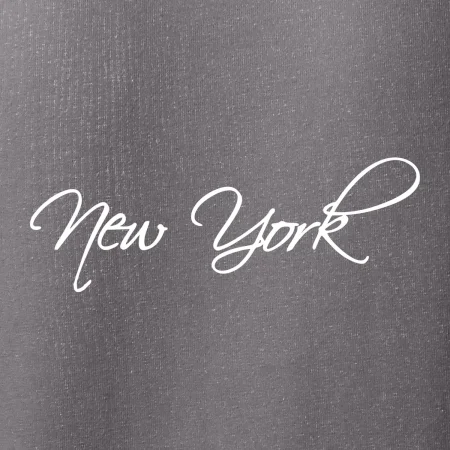 New York nápis psacím